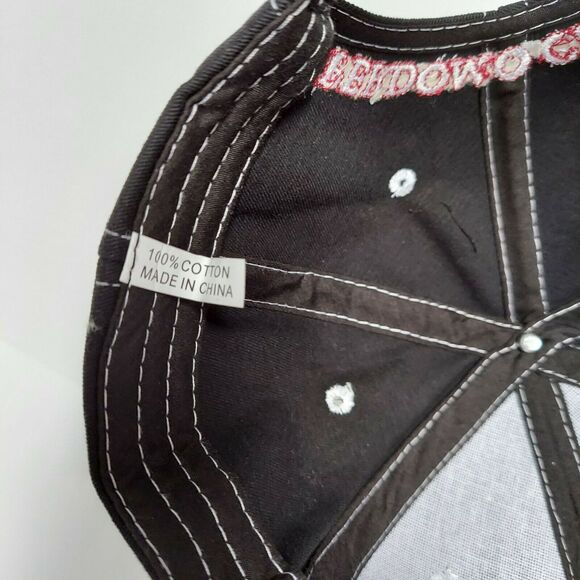 New PERDOMO CIGARS Hat Bottle Opener Medallion On Bill Adjustable Baseball Cap - Picture 10 of 10